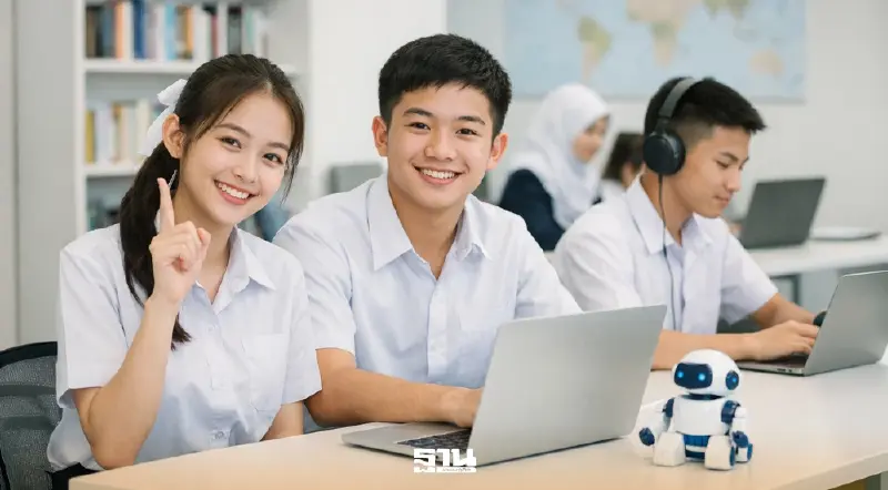 เด็กไทยใช้ AI นำโด่งอันดับ 1 ในอาเซียน สวนทางครู-ผู้ปกครองยังตามไม่ทัน