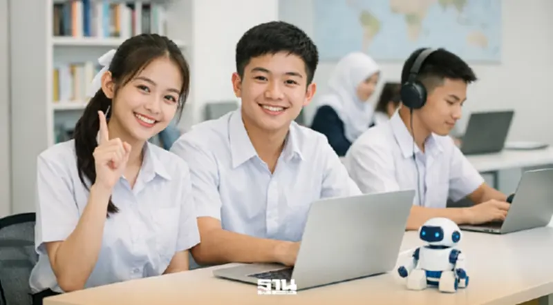 เด็กไทยใช้ AI นำโด่งอันดับ 1 ในอาเซียน สวนทางครู-ผู้ปกครองยังตามไม่ทัน เด็กไทยใช้ AI นำโด่งอันดับ 1 ในอาเซียน สวนทางครู-ผู้ปกครองยังตามไม่ทัน