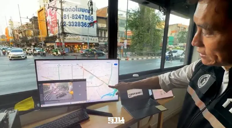 บอกลาไฟแดง 12 นาที! กทม. ใช้ Adaptive Control แก้รถติดพระโขนง
