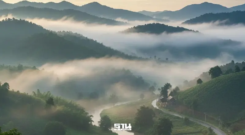 สภาพอากาศวันนี้ -15 ก.พ.ไทยมีหมอกตอนเช้า ฝนตกบางพื้นที่