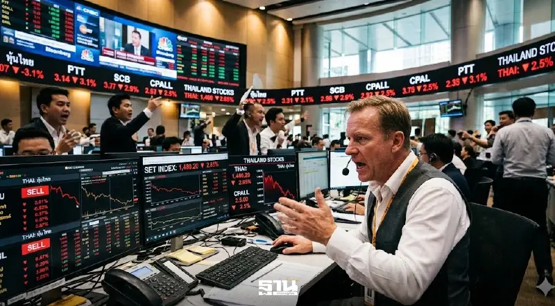 เงินทุนโลกไหลเข้าดอลลาร์ กดบาทอ่อน ต่างชาติเร่งขายหุ้นไทย ฉุดโอกาสฟื้นตลาดทุน
