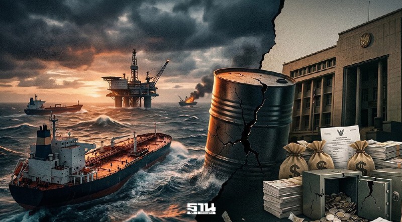 .บทเรียนวิกฤตน้ำมัน ซ้ำโจทย์คลังไทย สูญรายได้ 1.78 แสนล้านบาท.