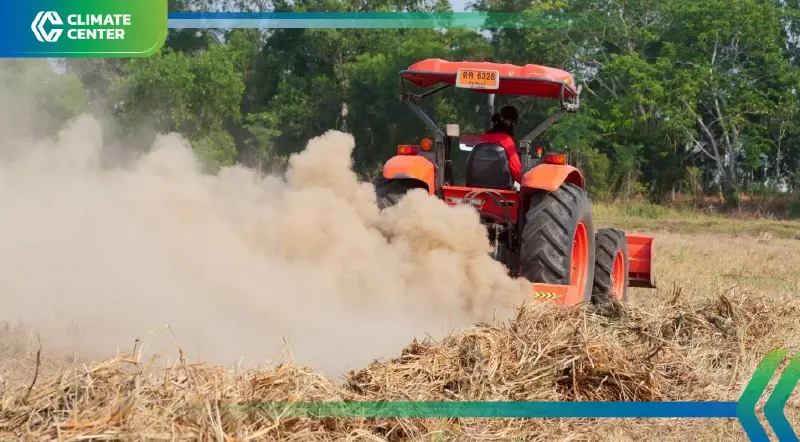 กรมการข้าว โชว์ นวัตกรรม Rotary Mulcher เปลี่ยนตอซัง 42 ล้านตัน เป็นปุ๋ย เพิ่มรายได้