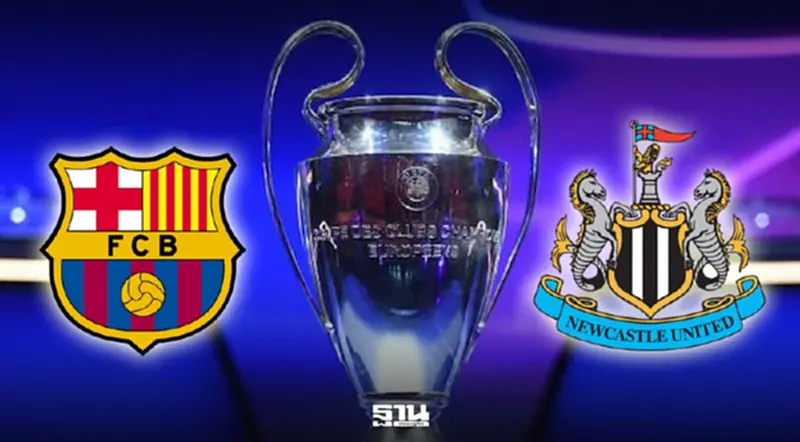 ถ่ายทอดสด UCL บาร์เซโลน่า พบ นิวคาสเซิล ดูบอลสดยูฟ่าแชมเปียนส์ลีก 00.45 น. ถ่ายทอดสด UCL บาร์เซโลน่า พบ นิวคาสเซิล ดูบอลสดยูฟ่าแชมเปียนส์ลีก 00.45 น.