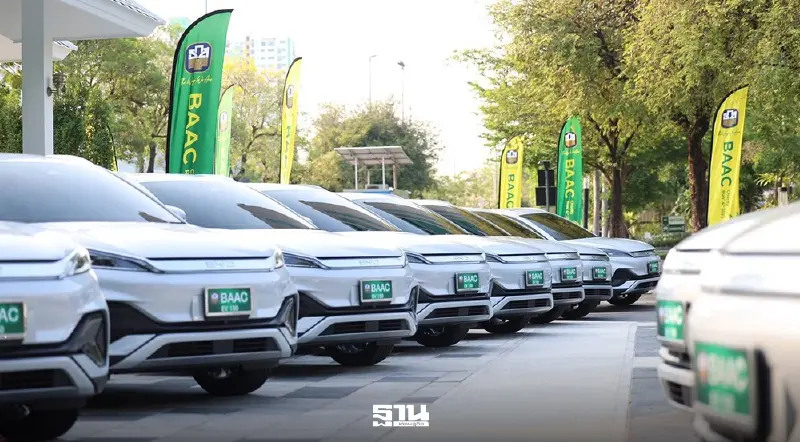 ธ.ก.ส. ส่งมอบ EV 150 คัน ลดใช้น้ำมัน 19% หนุนเป้า Net Zero ปี 2050