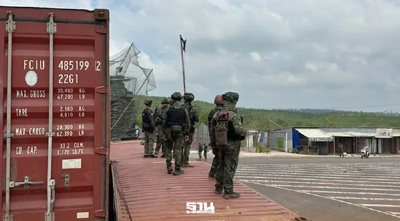 กัมพูชา ยั่วยุต่อเนื่อง กองทัพเรือ เคลียร์ทุ่นระเบิดตกค้าง ป้องกันสแกมเมอร์