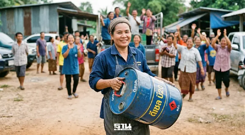 รัฐลดเงินอุ้มดีเซลล่าสุด 16.02 บาท แก๊สโซฮอล์ 95-91 เหลือ 0.52 บาท