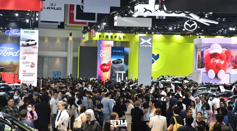 ครึ่งทาง'มอเตอร์โชว์ 2026'ยอดจองรถยนต์ทะลุ 4 หมื่นคัน