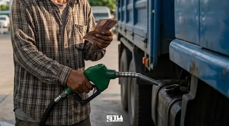 รัฐอุุ้มดีเซลพุ่ง 24.25 บาท/ลิตร ภาระกองทุนน้ำมันฯเพิ่ม วิกฤตตะวันออกกลางดันราคาน้ำมันโลกขึ้น