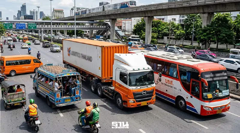 ตรึงค่าโดยสารทั่วประเทศ! คมนาคมชง 3 มาตรการลดต้นทุนสู้วิกฤตน้ำมัน