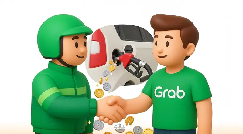 แกร็บ ทุ่ม 10 ล้าน อัดอินเซนทีฟพิเศษช่วยไรเดอร์สู้ศึกราคาน้ำมันแพง
