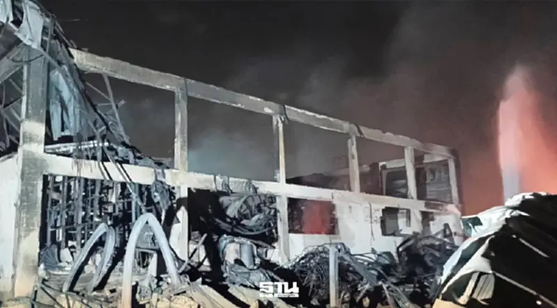 'สุชาติ'สั่ง ติดตามไฟไหม้โรงงานทินเนอร์ จัดทีมเฝ้าระวัง-จัดการสิ่งแวดล้อม 'สุชาติ'สั่ง ติดตามไฟไหม้โรงงานทินเนอร์ จัดทีมเฝ้าระวัง-จัดการสิ่งแวดล้อม