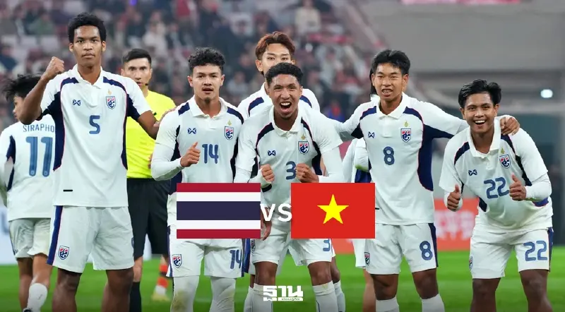 ถ่ายทอดสด ทีมชาติไทย พบ เวียดนาม ดูบอลสดฟรี ฟุตบอลสี่เส้า 14.00 น.