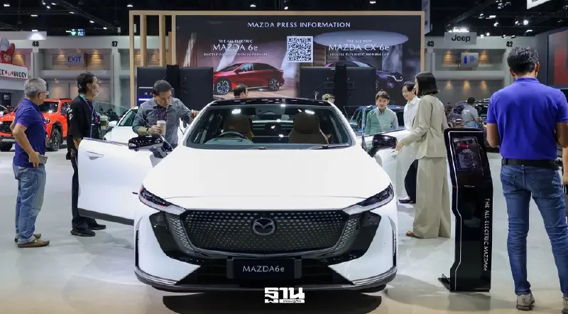 ญี่ปุ่นจัด EV สู้จีน Mazda 6e ยอดจองถล่ม มุ่งเป้า 2,000 คัน