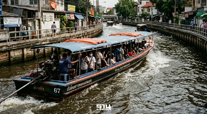 กรมเจ้าท่า สั่งตรึงราคา ‘เรือคลองแสนแสบ’ ลุ้นดีเซลแตะ 33 บาท ทบทวนใหม่