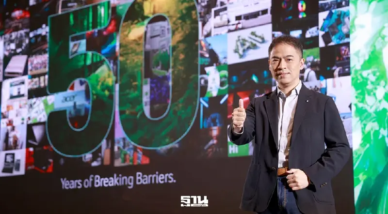 เอเซอร์ฉลอง 50 ปี ทรานส์ฟอร์มสู่แบรนด์ดิจิทัลไลฟ์สไตล์ เอเซอร์ฉลอง 50 ปี ทรานส์ฟอร์มสู่แบรนด์ดิจิทัลไลฟ์สไตล์