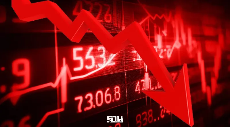 หุ้นไทยปิดลบ 23.40 จุด ร่วงแตะ 1,417.45 จุด PTTEP-PTT เด้งสวนตลาด