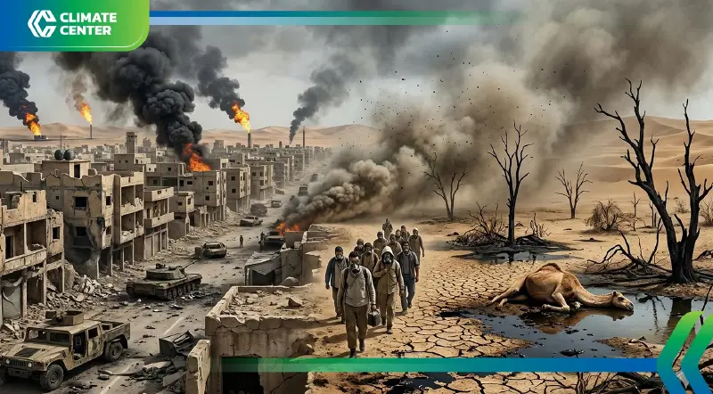 ไฟสงครามตะวันออกกลาง แรงกระแทกสิ่งแวดล้อมที่กำลังก่อตัว