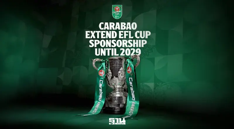 คาราบาว- EFL ต่อสัญญา Carabao Cup  พร้อมเปิดตัว Carabao Lager ในอังกฤษ