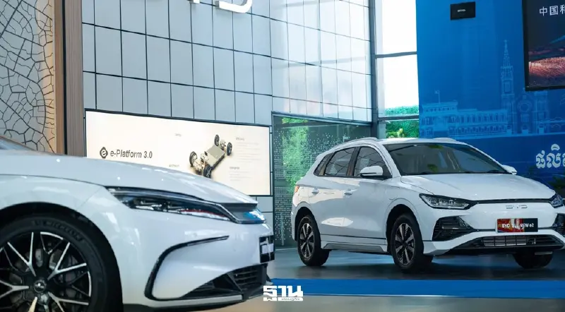 กัมพูชา ตลาดรถยนต์ไฟฟ้า EV โต-เบนซินพุ่ง 44.84 บาท/ลิตร