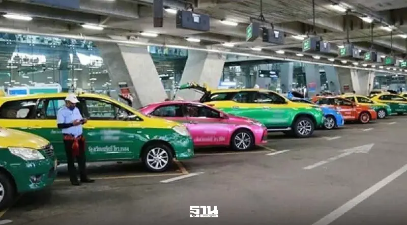 วิกฤตน้ำมันขาดแคลน แท็กซี่ สนามบินสุวรรณภูมิ ทยอยหยุดวิ่ง