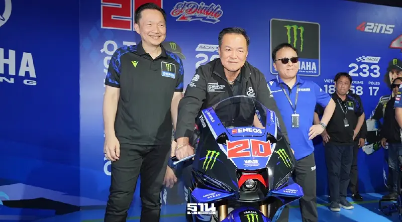 ผลแข่งขัน MotoGP Thailand 2026 “มาร์โก เบซเซคคี” คว้าชัย “อนุทิน” คาดเงินสะพัด 5,000 ล้านบาท ผลแข่งขัน MotoGP Thailand 2026 “มาร์โก เบซเซคคี” คว้าชัย “อนุทิน” คาดเงินสะพัด 5,000 ล้านบาท