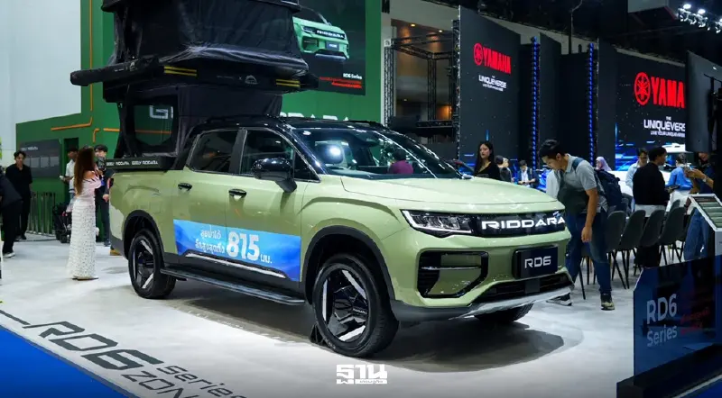 RIDDARA เร่งเกมรุกตลาด EV กระบะไทย ตั้งเป้าขาย 3,000 คัน