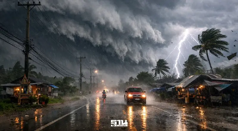 กรมอุตุฯเตือน 11 จว.อีสาน -ตะวันออก พายุฤดูร้อนถล่มวันนี้ 4 มี.ค.69 กรมอุตุฯเตือน 11 จว.อีสาน -ตะวันออก พายุฤดูร้อนถล่มวันนี้ 4 มี.ค.69