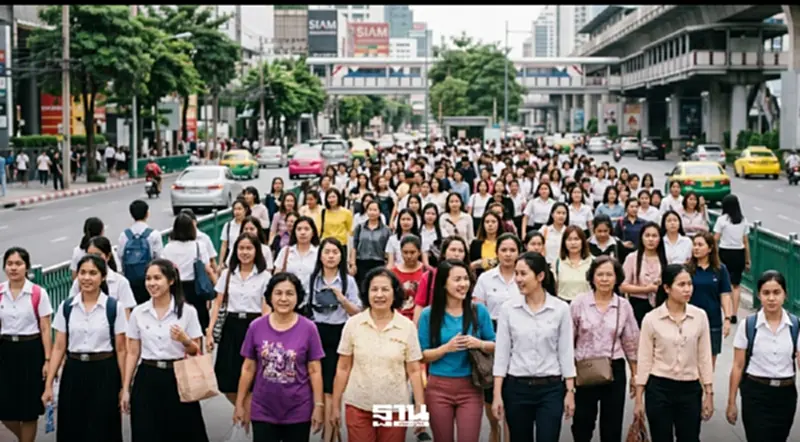 เจาะสถิติประชากรล่าสุด คนไทย 65.8 ล้านคน ผู้หญิงมากกว่าผู้ชายถึง 1.4 ล้านคน! เจาะสถิติประชากรล่าสุด คนไทย 65.8 ล้านคน ผู้หญิงมากกว่าผู้ชายถึง 1.4 ล้านคน!