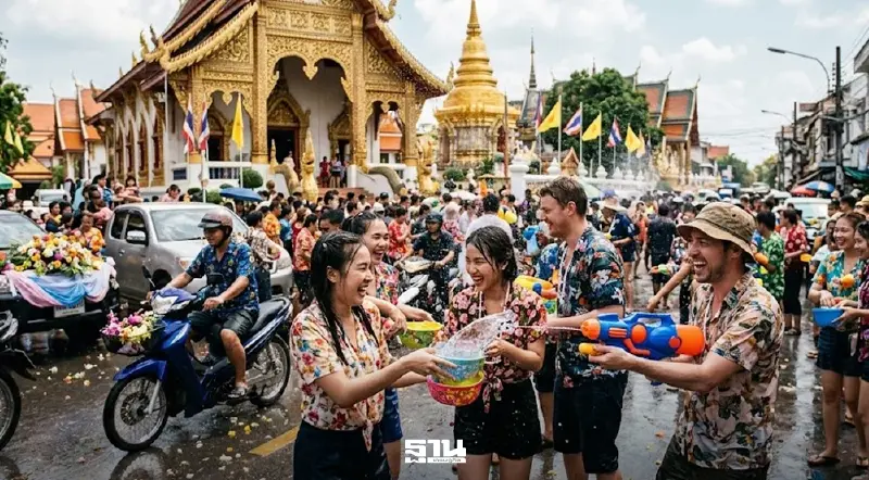 มัดรวมงานสงกรานต์เชียงราย 2569 เช็กพิกัดจุดเล่นน้ำที่นี่