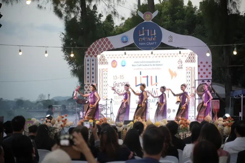 เปิดฉาก Nan Craft Festival เทศกาลคราฟต์ริมน้ำน่าน ชู 6 อัตลักษณ์กระตุ้นเศรษฐกิจ