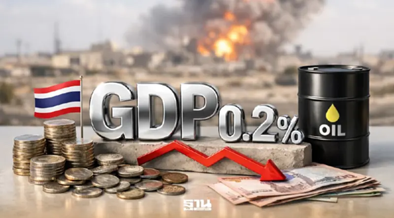 ‘สนั่น’ บิ๊กศรีไทยฯ เตือน สงครามยืดเยื้อ ศก.ไทยเสี่ยงสูญ 3 หมื่นล้าน GDP ต่ำ 2% ‘สนั่น’ บิ๊กศรีไทยฯ เตือน สงครามยืดเยื้อ ศก.ไทยเสี่ยงสูญ 3 หมื่นล้าน GDP ต่ำ 2%