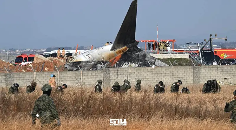 เปิดผลสอบโศกนาฏกรรม Jeju Air ตก รัฐฯลดงบก่อสร้างสนามบิน