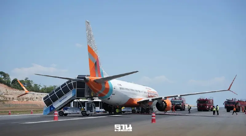 ทอท.เผย 4 สนามบินอ่วม กระทบ 165 เที่ยวบิน จากบินสายการบินอินเดีย ไถลรันเวย์ภูเก็ต