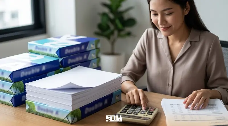 ‘ดั๊บเบิ้ล เอ’ ประกาศตรึงราคากระดาษ สู้ต้นทุนโลกพุ่ง ยันไม่ขึ้นราคาช่วยคนไทยลดรายจ่าย