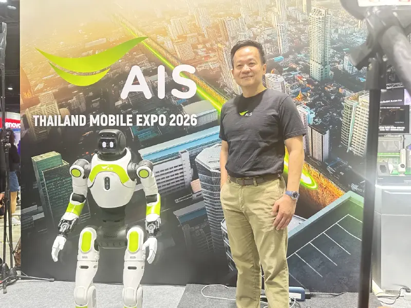 AIS อวดโฉม “น้องจีจี้” หุ่นยนต์บริการ AI อัจฉริยะ ยกระดับรีเทลยุคใหม่