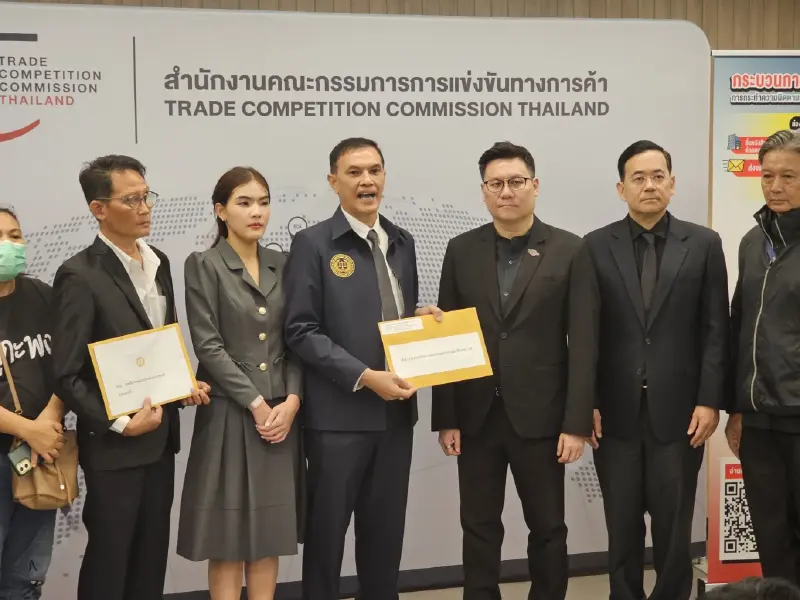 ร้อง กขค.สอบ "แอปส้ม-ฟ้า-TikTok" ล็อกขนส่ง ทำของแพง-ผูกขาด!