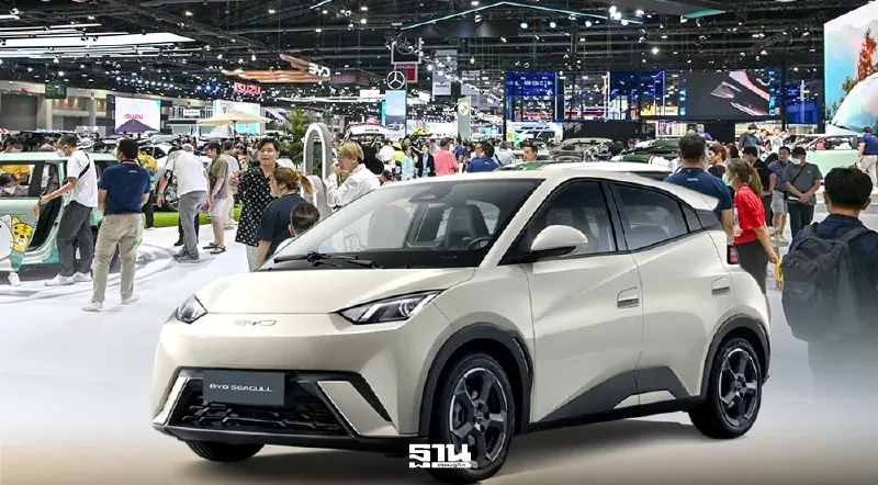 น้ำมันพุ่ง ดันยอดขายรถยนต์ไฟฟ้า จีนส่ง EV รุ่นใหม่ราคา 4-5 แสนบาท พรึ่บมอเตอร์โชว์ 2026