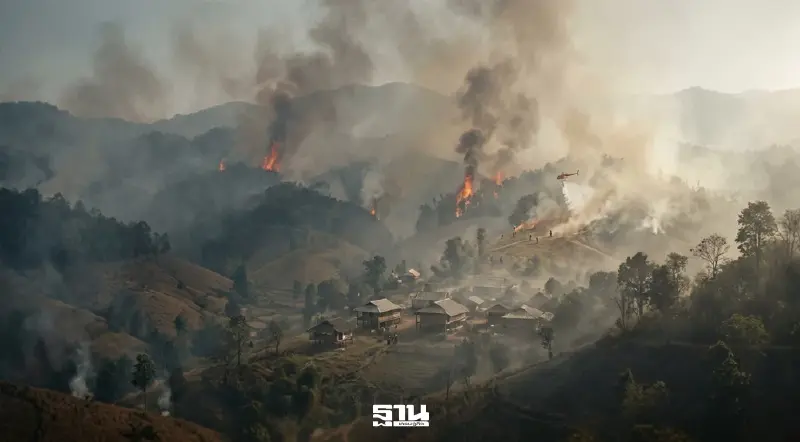 เพื่อไทยชงรัฐบาลใหม่ 4 มาตรการ แก้ปัญหาไฟป่า-ฝุ่นควันภาคเหนือ