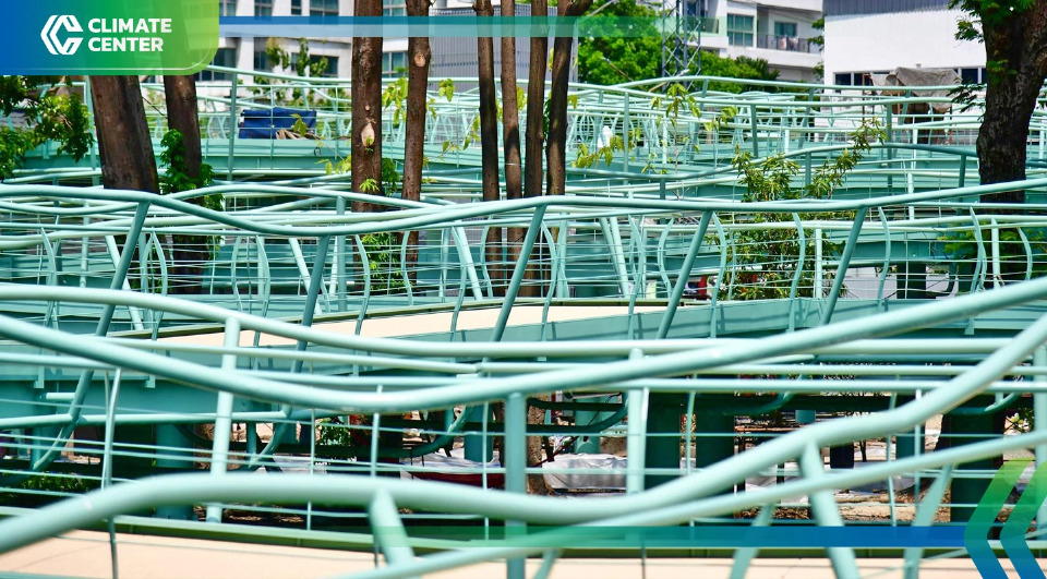 กทม. เล็งเปิด 'สะพานเขียว' เชื่อมลุมพินี–เบญจกิติ 1 พ.ค. ก่อสร้างชะลอจากวิกฤตพลังงาน