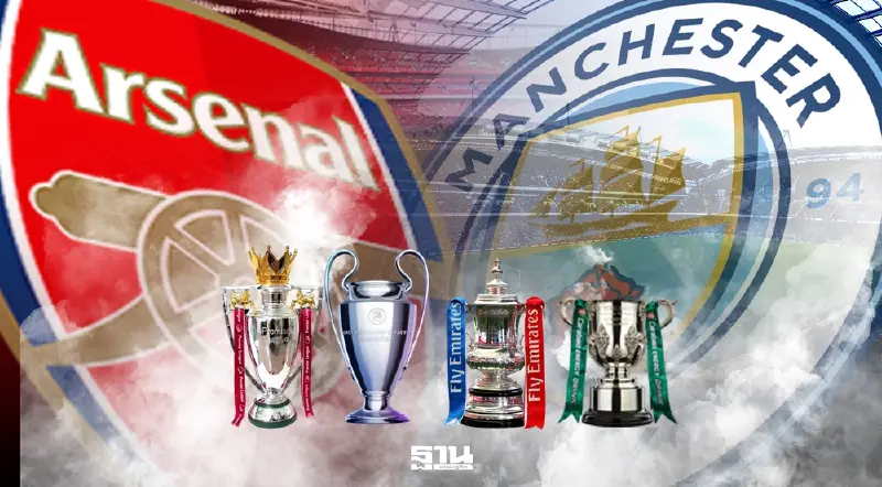 โค้งสุดท้ายสายลุ้นแชมป์! ส่องฟอร์ม ปืนใหญ่ อาร์เซนอล VS เรือใบสีฟ้า แมนฯซิตี้