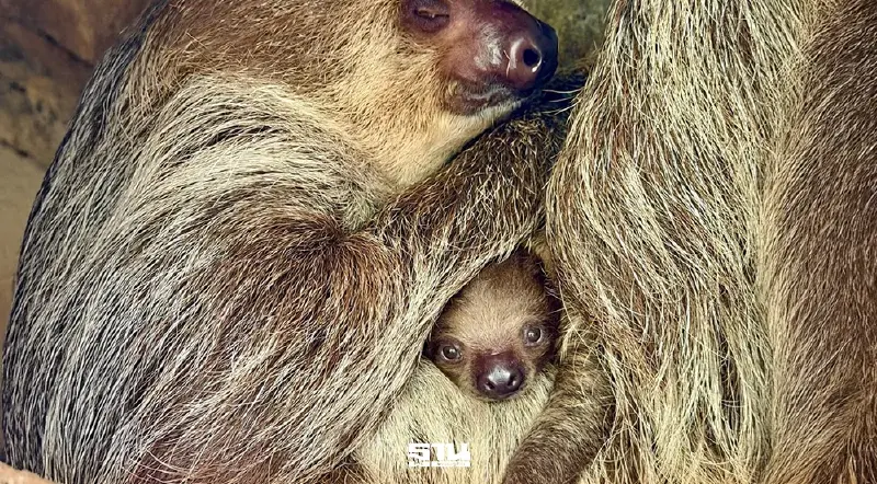 สวนสัตว์เปิดเขาเขียว อวดโฉม ‘ลูกสลอธสองนิ้ว Linnaeus's Two-toed Sloth’