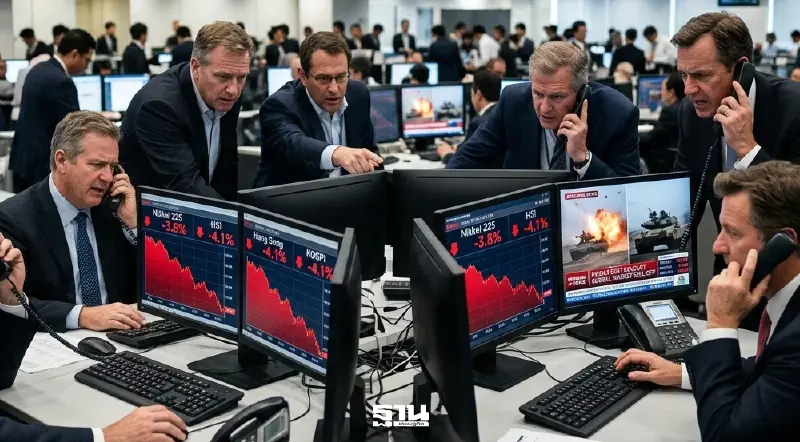 ต่างชาติเทขายหุ้นเอเชียทุบสถิติ 1.2 หมื่นล้านดอลลาร์ รับสงครามตะวันออกกลางกดดัน