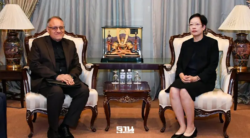 กต. เปิดภาพเชิญทูตฯอิหร่าน ประท้วงขั้นสูงสุด จี้ขอโทษปมโจมตีเรือไทยในช่องแคบฮอร์มุซ