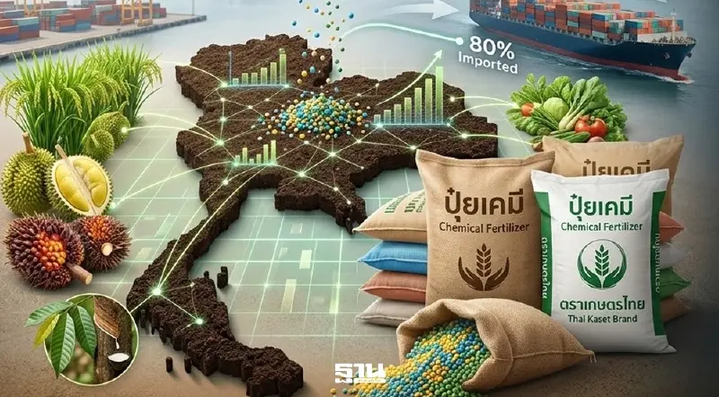 ศึกแย่งปุ๋ยเดือด! เอเย่นต์-เกษตรกร แห่ตุน ตลาดในประเทศ 9 หมื่นล้านป่วน ผวาราคาพุ่งไม่หยุด