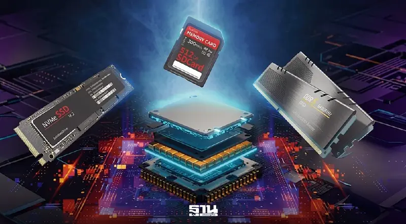 จับจังหวะลงทุน"ชิปหน่วยความจำ”โตก้าวกระโดด รับเทรนด์ AI ขาขึ้น