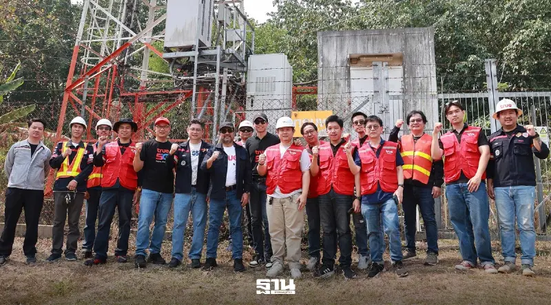 TRUE ลุยรับมือไฟป่า-ฝุ่นเหนือ เสริมแกร่งโครงข่าย 5G/4G-ไฟเบอร์