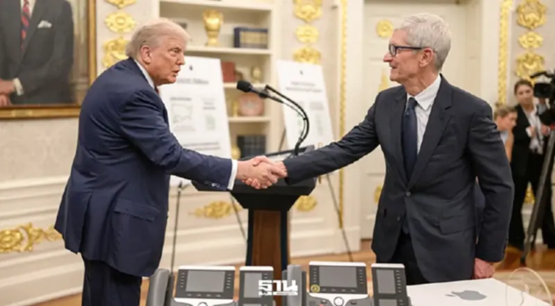 ‘ทรัมป์’ ยกย่อง ‘ทิม คุก’ เป็นซีอีโอ Apple ที่หาคนเทียบยาก หลังก้าวลงตำแหน่ง ‘ทรัมป์’ ยกย่อง ‘ทิม คุก’ เป็นซีอีโอ Apple ที่หาคนเทียบยาก หลังก้าวลงตำแหน่ง