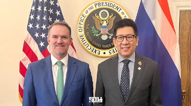 ไทย–สหรัฐ เร่งกระชับสัมพันธ์การค้า “เอกนิติ” หารือ USTR บนเวทีโลก