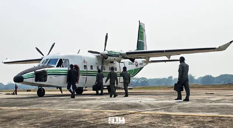 ฝนหลวงสั่งลุย ส่ง 7 ลำ 8 เที่ยวบิน สกัดฝุ่นเชียงใหม่ ลุ้นฝนตกเย็นนี้ ฝนหลวงสั่งลุย ส่ง 7 ลำ 8 เที่ยวบิน สกัดฝุ่นเชียงใหม่ ลุ้นฝนตกเย็นนี้